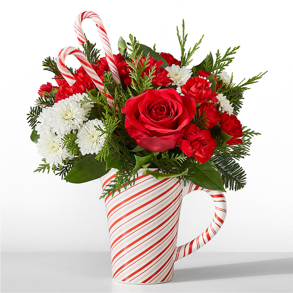 Peppermint Swirl Mug – Precious Flowers And Gifts, Ceres CA