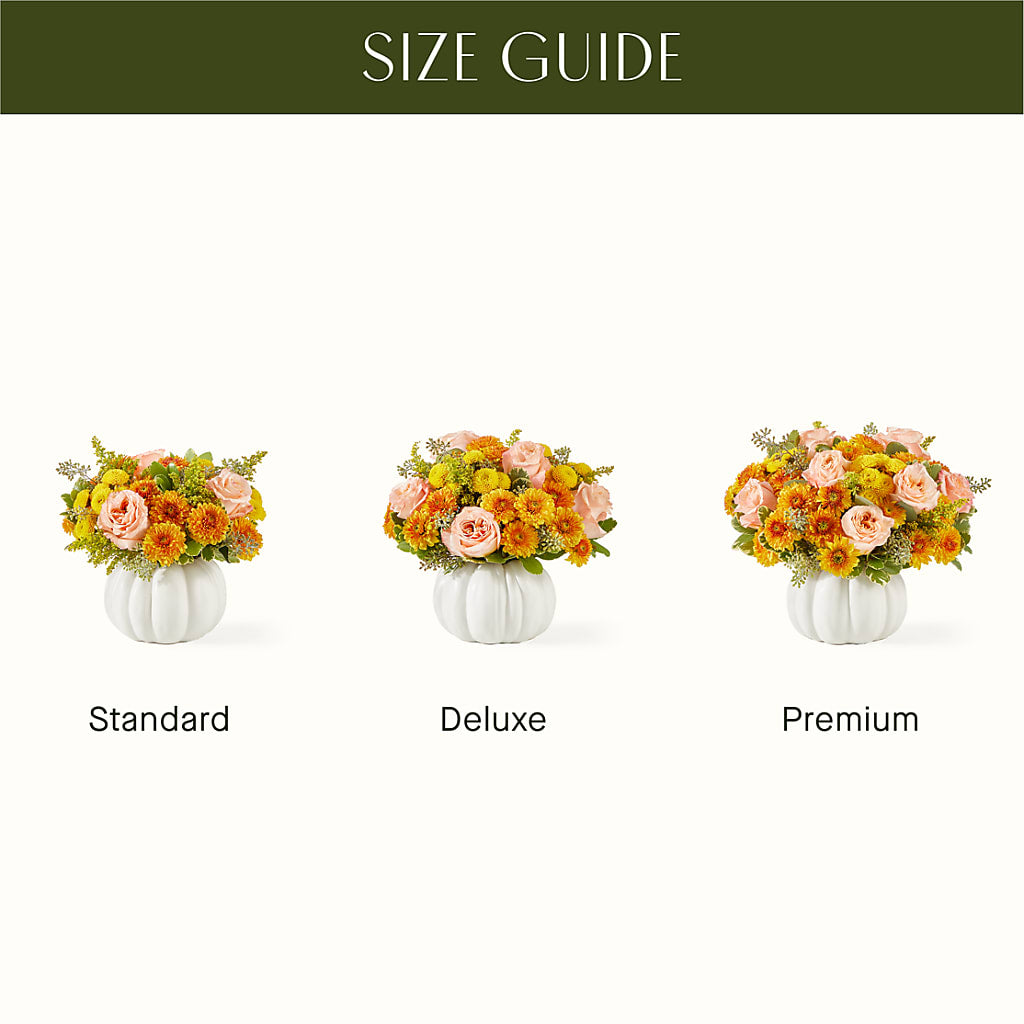 Peachy Pumpkin – Precious Flowers And Gifts, Ceres CA
