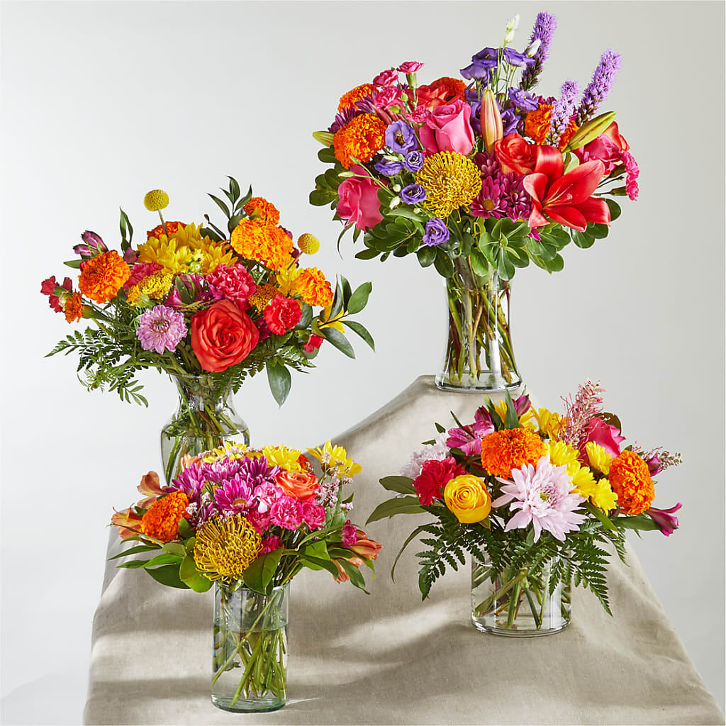 Feast of Color – A Florist Original – Precious Flowers And Gifts, Ceres CA