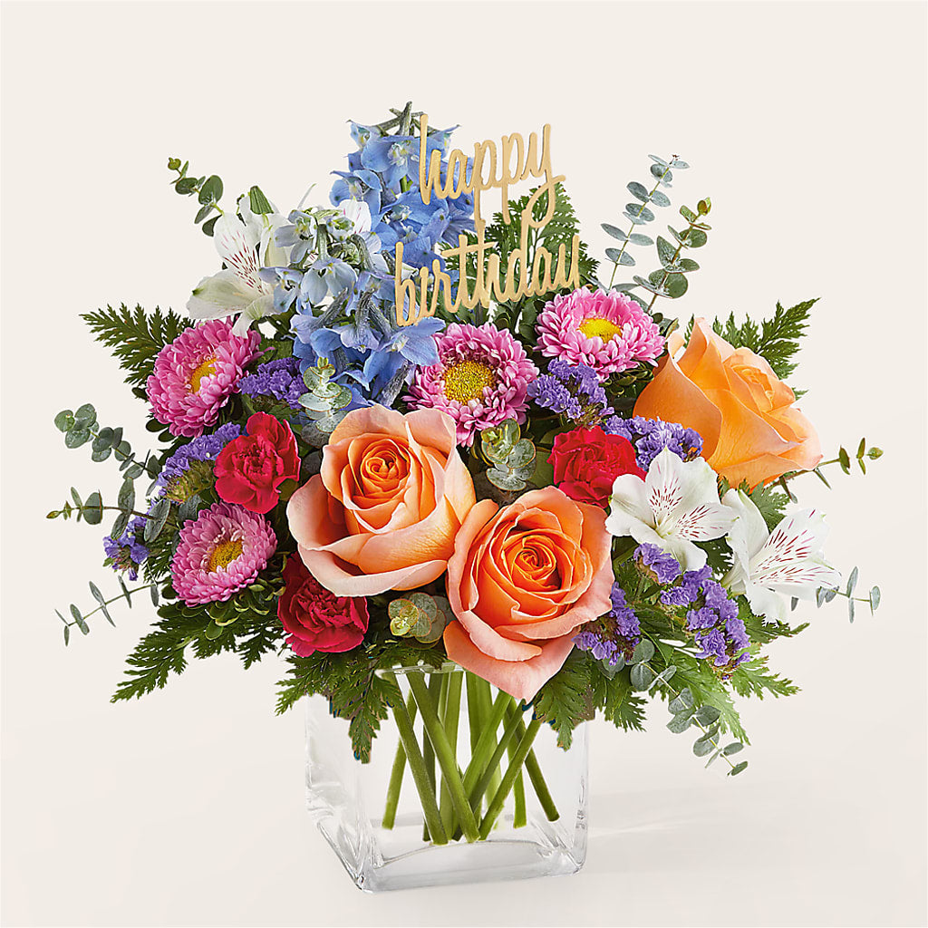 Birthday Bash Bouquet – Precious Flowers And Gifts, Ceres CA