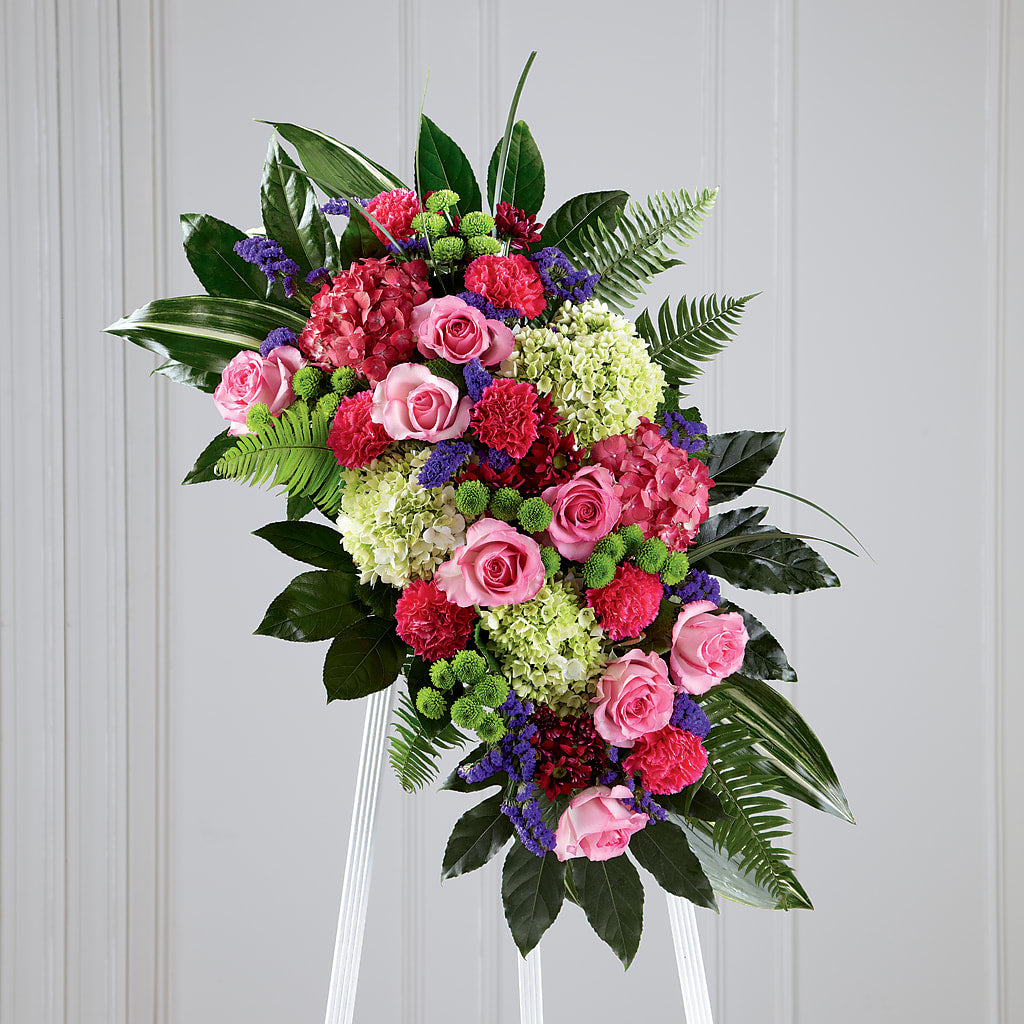 Refreshing Mix Standing Spray – Precious Flowers And Gifts, Ceres CA