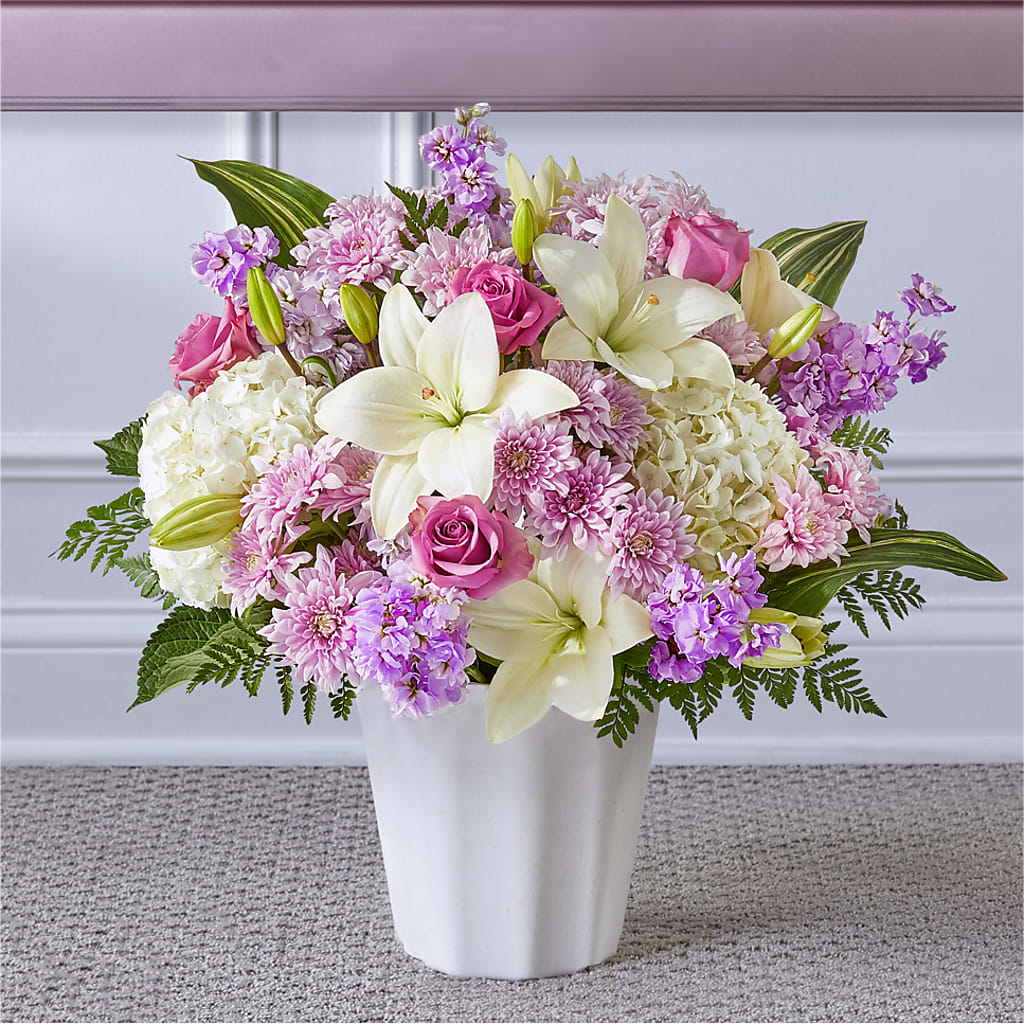 Heaven Sent Floor Basket – Precious Flowers And Gifts, Ceres CA