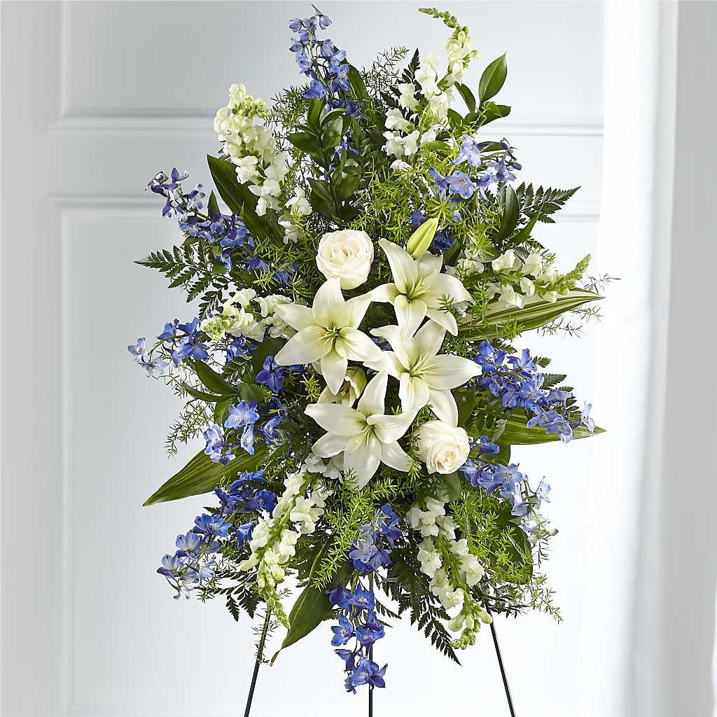 Faithful Friend Standing Spray – Precious Flowers And Gifts, Ceres CA