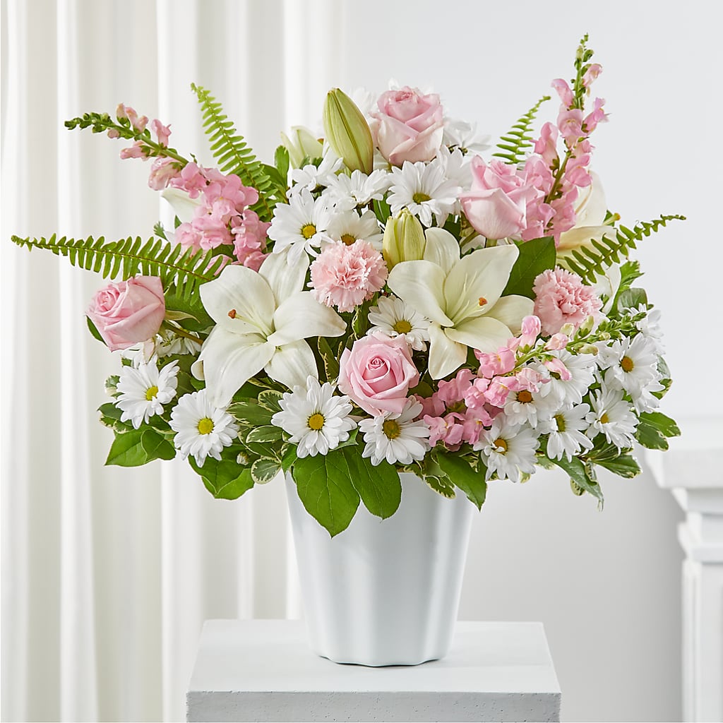 Soft Touch Tabletop Basket – Precious Flowers And Gifts, Ceres CA