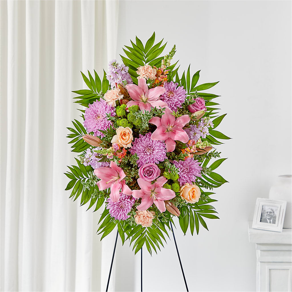 Love & Light Standing Spray – Precious Flowers And Gifts, Ceres CA