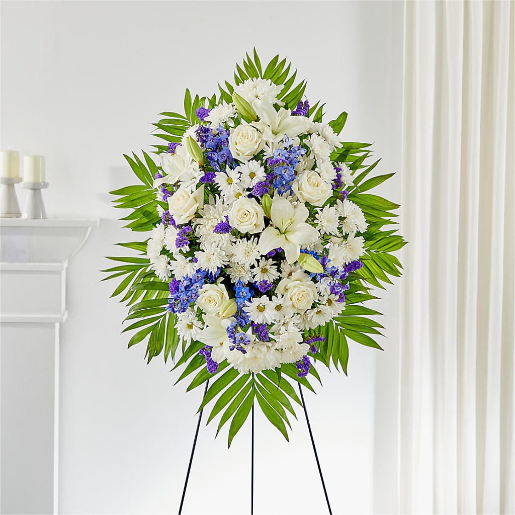 At Rest Standing Spray – Precious Flowers And Gifts, Ceres CA