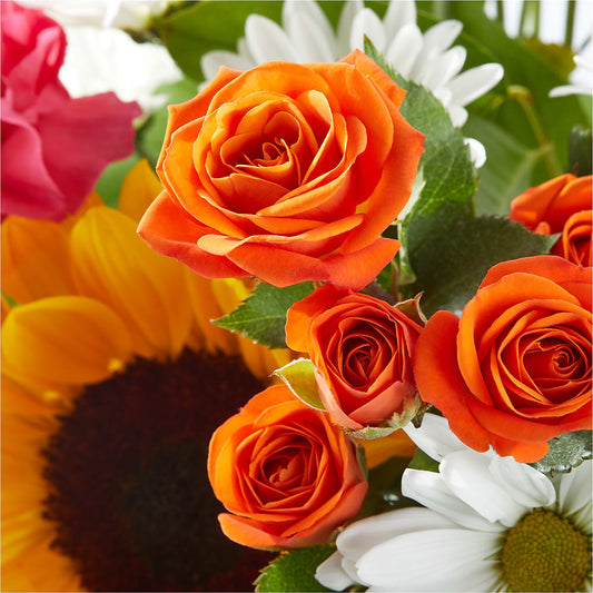 Sun-drenched Blooms Bouquet – Precious Flowers And Gifts, Ceres CA