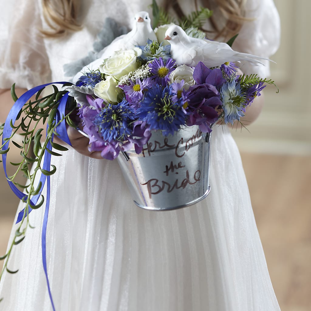Enchantment Flower Girl Arrangement – Precious Flowers And Gifts, Ceres CA
