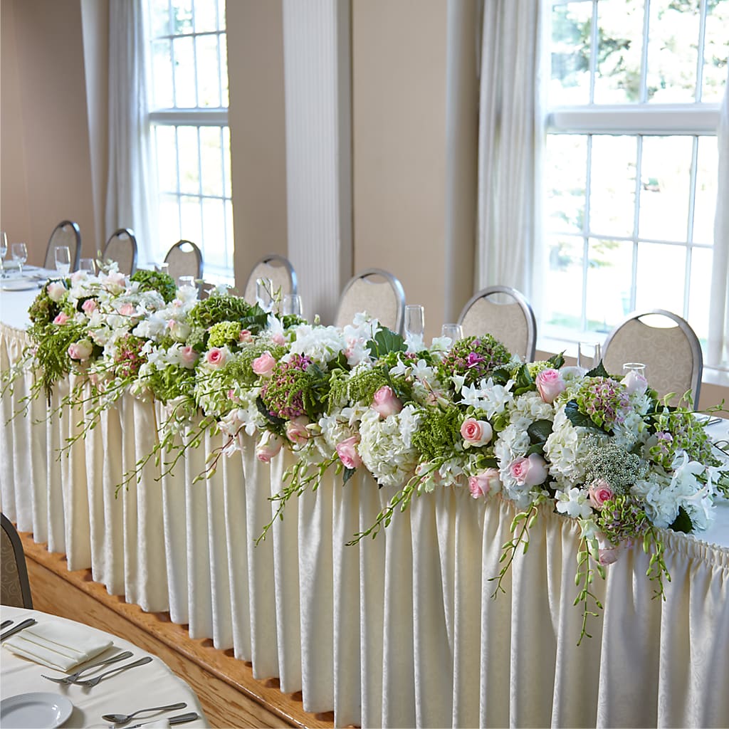 State of Joy Head Table Arrangement – Precious Flowers And Gifts, Ceres CA