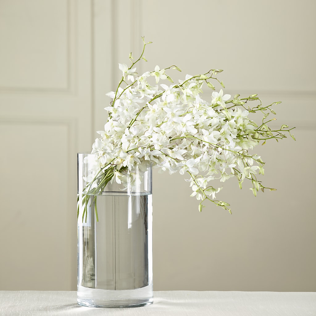 White Dendrobium Bouquet – Precious Flowers And Gifts, Ceres CA