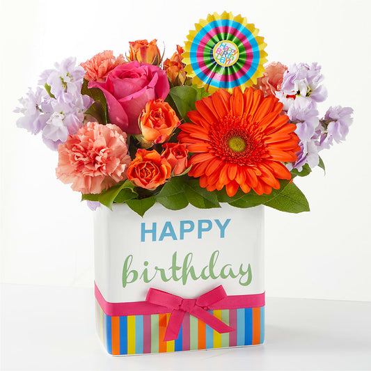 Birthday Surprise Bouquet –  Precious Flowers And Gifts, Ceres CA