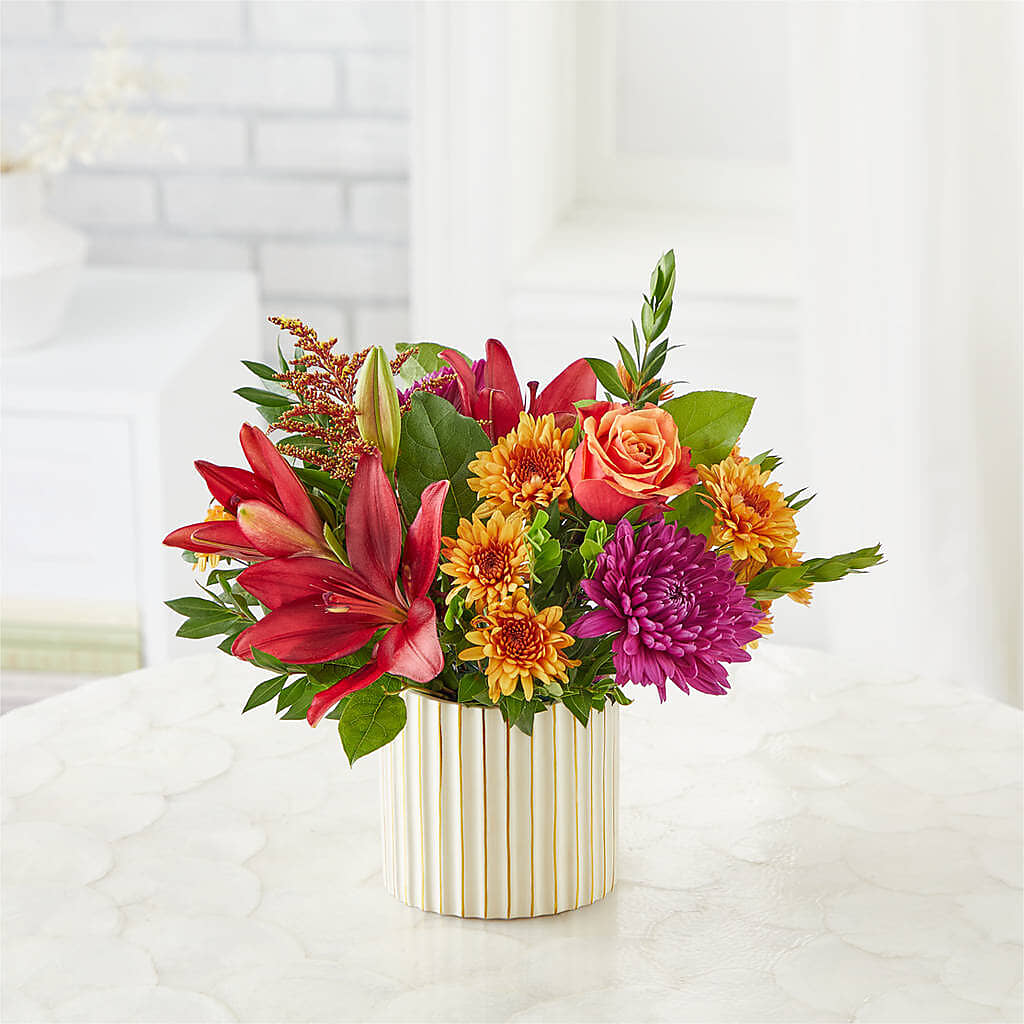 Burgundy Landscape Bouquet –  Precious Flowers And Gifts, Ceres CA