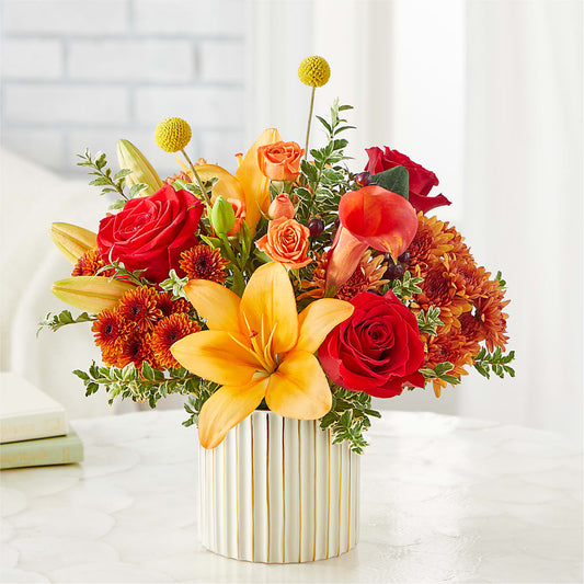 Scarlet Skies Bouquet –  Precious Flowers And Gifts, Ceres CA
