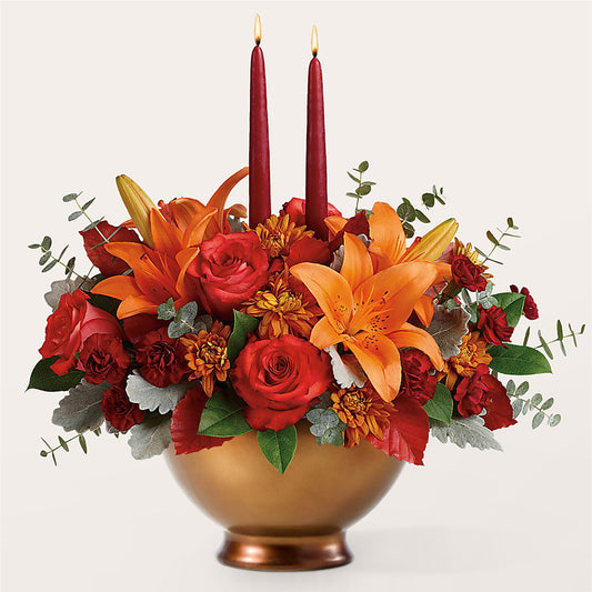 Fruits of Fall Centerpiece –  Precious Flowers And Gifts, Ceres CA
