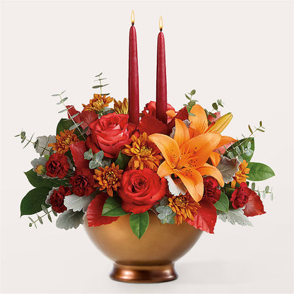 Fruits of Fall Centerpiece –  Precious Flowers And Gifts, Ceres CA