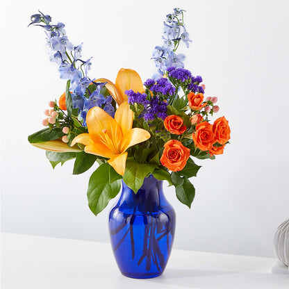 Radiant Citrus Bouquet –  Precious Flowers And Gifts, Ceres CA