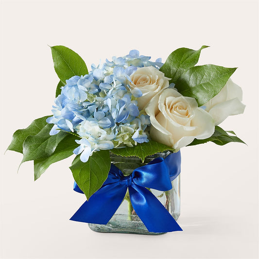 Sky Blue Delight Bouquet –  Precious Flowers And Gifts, Ceres CA