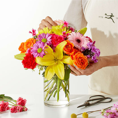 Cue the Confetti - A Florist Original –  Precious Flowers And Gifts, Ceres CA