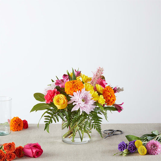 Feast of Color – A Florist Original –  Precious Flowers And Gifts, Ceres CA