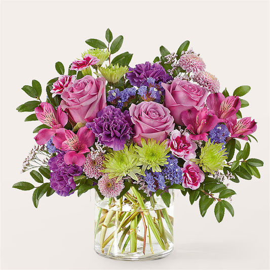 Glass Half Full Bouquet –  Precious Flowers And Gifts, Ceres CA