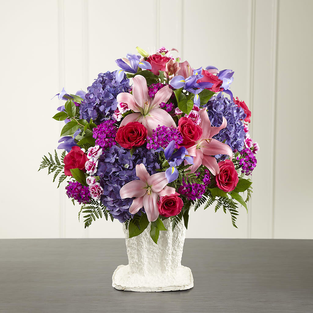 We Fondly Remember Arrangement –  Precious Flowers And Gifts, Ceres CA