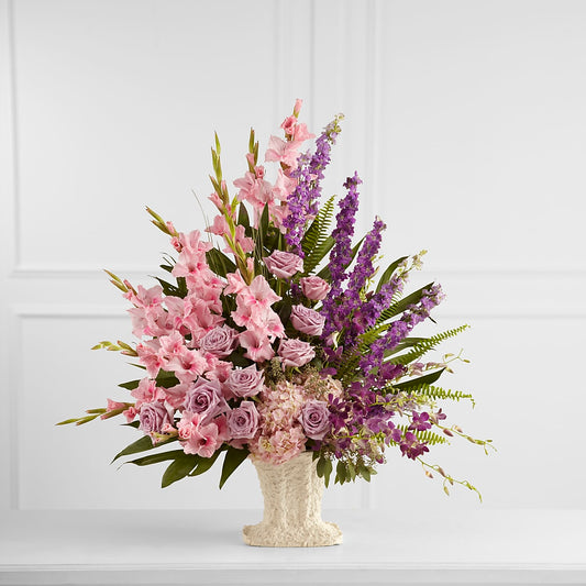 Flowing Garden Arrangement –  Precious Flowers And Gifts, Ceres CA