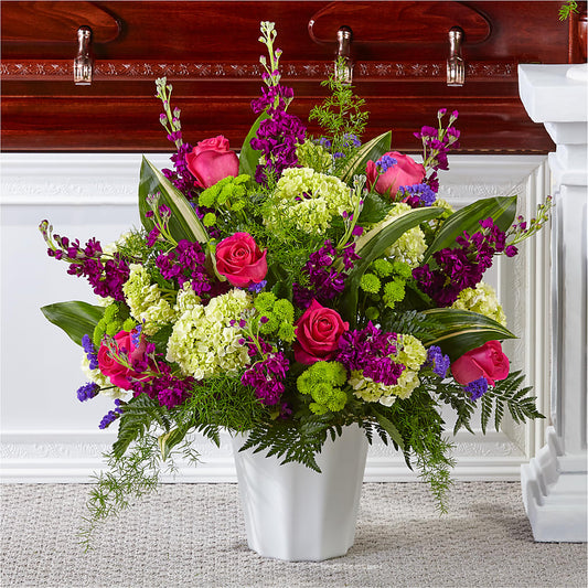 Beautiful Horizons Floor Basket –  Precious Flowers And Gifts, Ceres CA