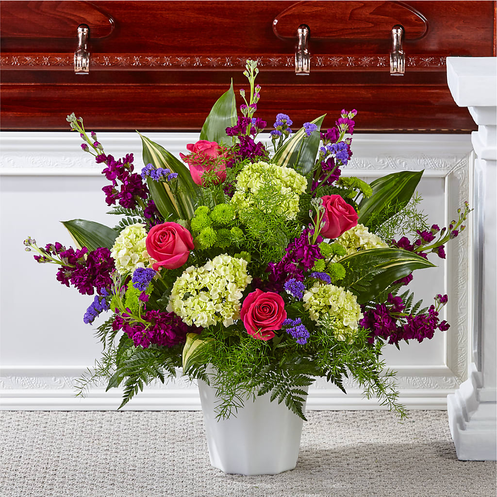 Beautiful Horizons Floor Basket –  Precious Flowers And Gifts, Ceres CA