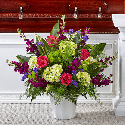 Beautiful Horizons Floor Basket –  Precious Flowers And Gifts, Ceres CA