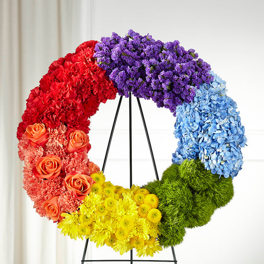 Circle of Love Wreath –  Precious Flowers And Gifts, Ceres CA