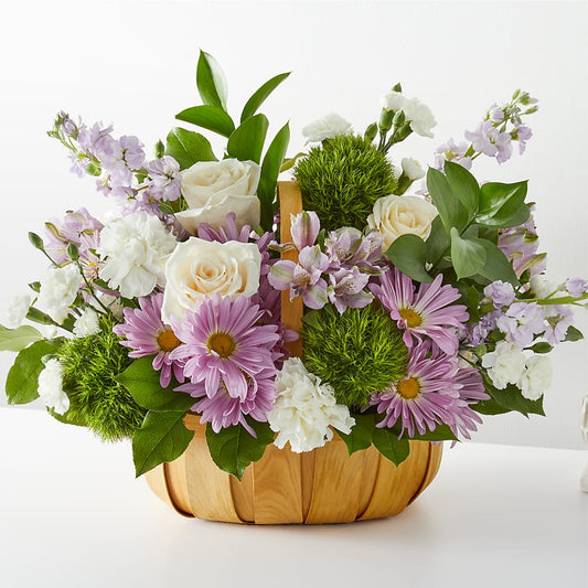 Peace & Love Basket –  Precious Flowers And Gifts, Ceres CA