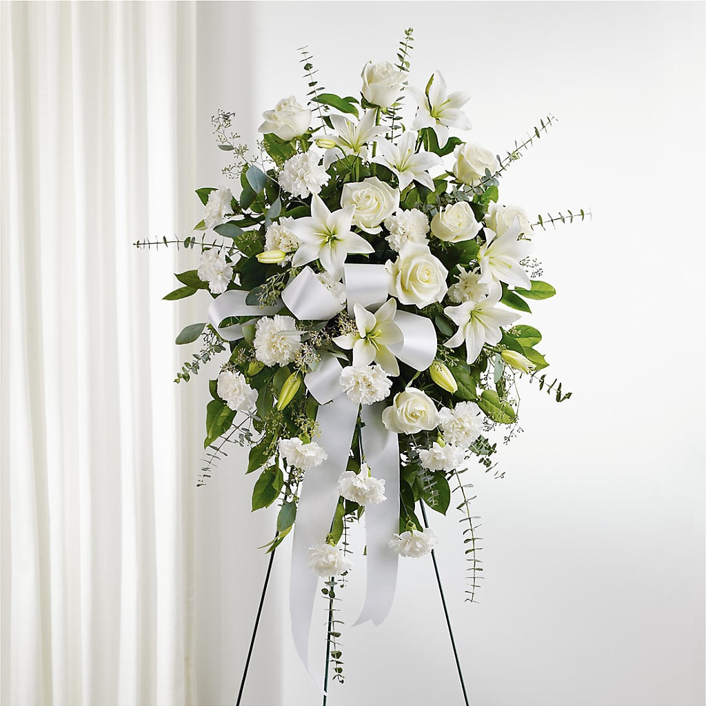 With Care Standing Spray –  Precious Flowers And Gifts, Ceres CA