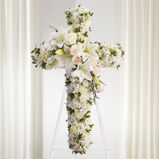 Spiritual Guidance Standing Spray –  Precious Flowers And Gifts, Ceres CA