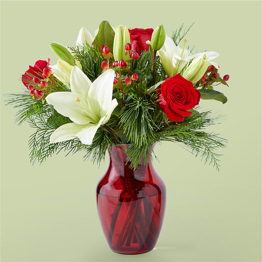 Evergreen Delight Bouquet –  Precious Flowers And Gifts, Ceres CA
