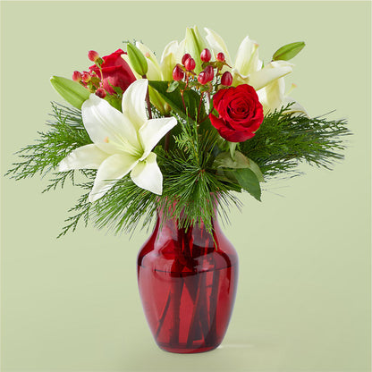 Evergreen Delight Bouquet –  Precious Flowers And Gifts, Ceres CA