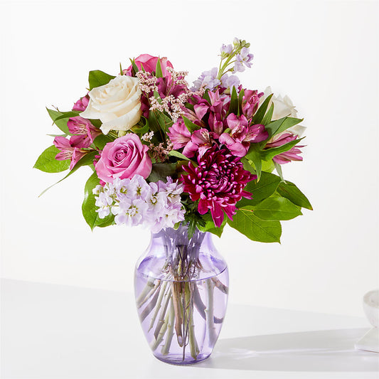 Amethyst Dreams Bouquet –  Precious Flowers And Gifts, Ceres CA