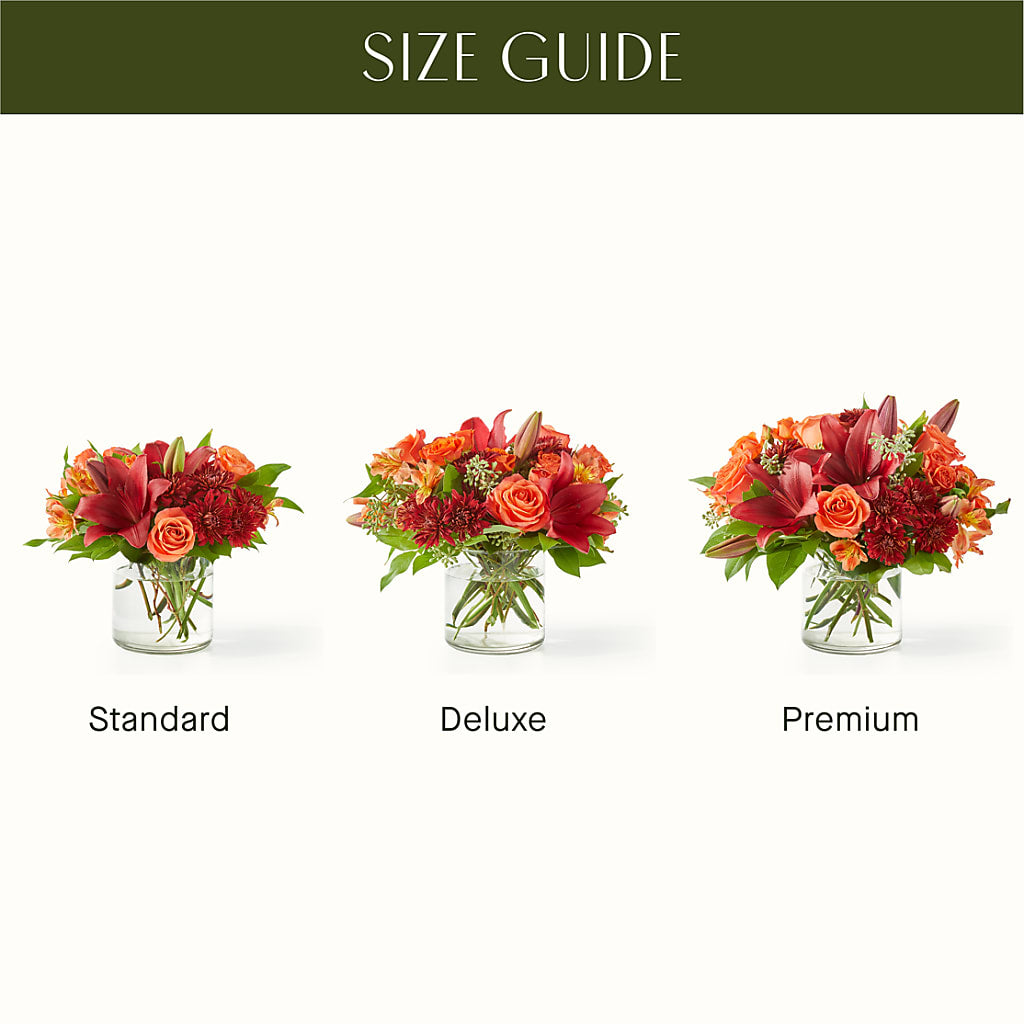 Crimson Leaves Bouquet –  Precious Flowers And Gifts, Ceres CA
