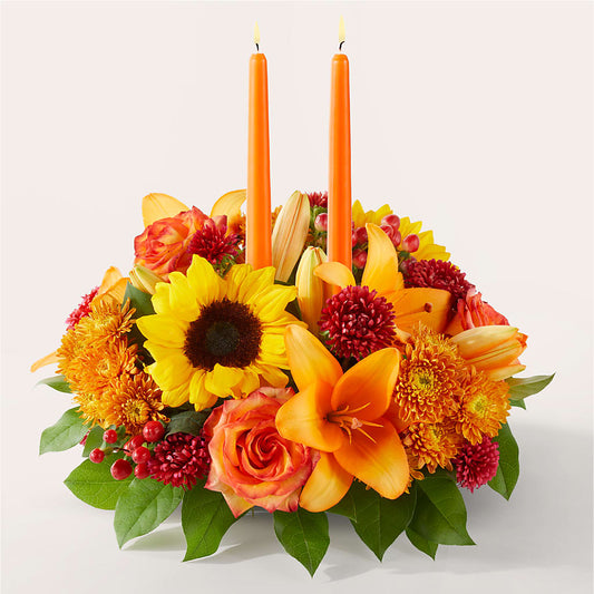 Grateful Centerpiece –  Precious Flowers And Gifts, Ceres CA