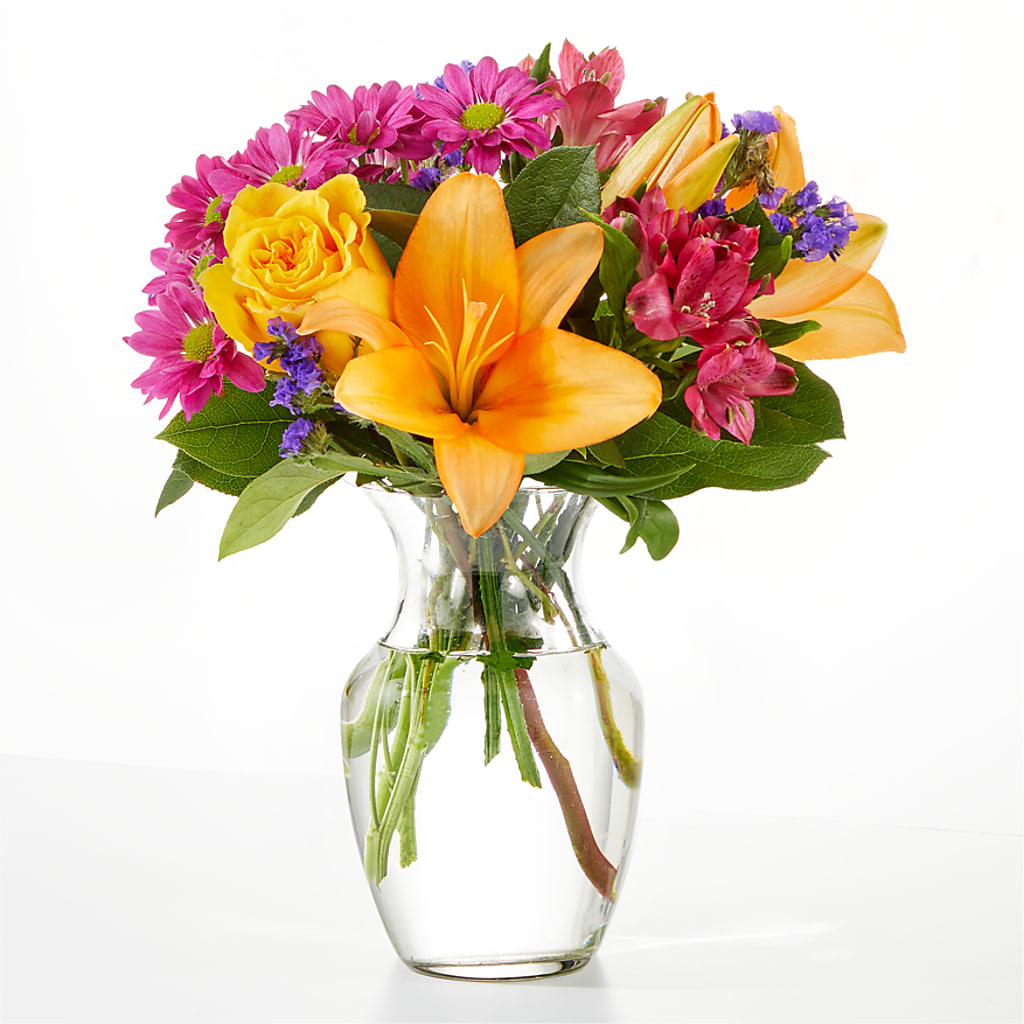 Colorful Visions Bouquet –  Precious Flowers And Gifts, Ceres CA