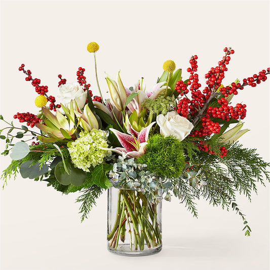 Berry & Bright Bouquet –  Precious Flowers And Gifts, Ceres CA