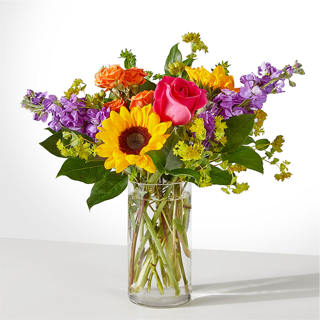Vibrant Greetings Bouquet –  Precious Flowers And Gifts, Ceres CA