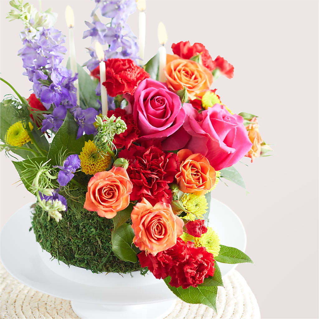 Best Year Yet Floral Cake –  Precious Flowers And Gifts, Ceres CA