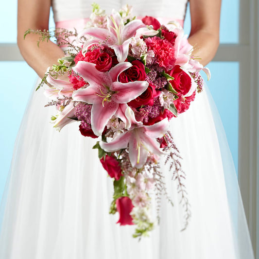 Lily & Rose Bouquet –  Precious Flowers And Gifts, Ceres CA