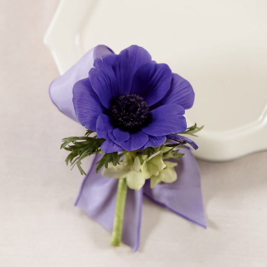 Purple Passion Boutonniere –  Precious Flowers And Gifts, Ceres CA